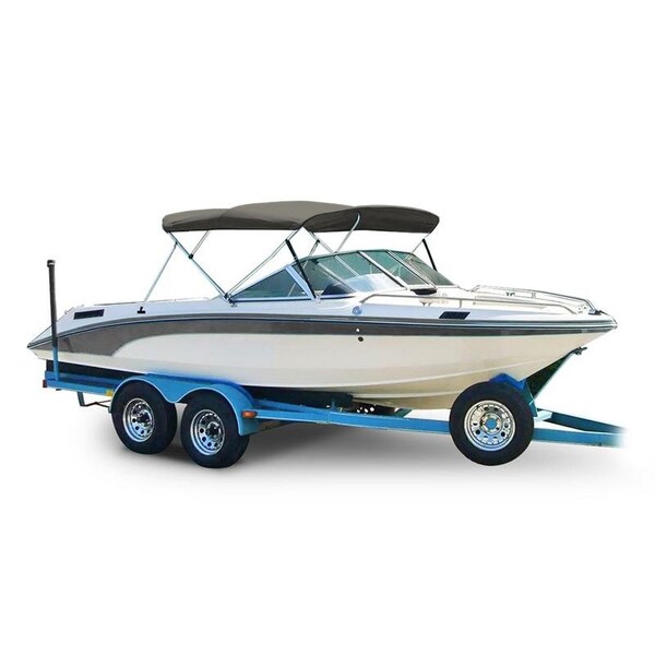 Eevelle Summerset Premium Bimini Top Kit w/ Hardware and Frame - Height 54in SS-543B60-CHL - main